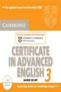 CAMBRIDGE CERTIFICATE IN ADVANCED ENGLISH 3 FOR UPDATED EXAM AUDIO CDS (2)