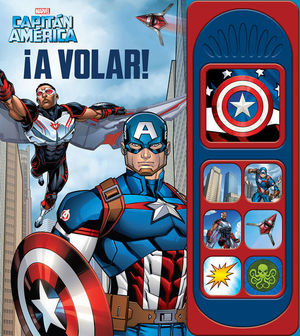 A VOLAR. MARVEL CAPITAN AMERICA (CON SONIDOS)