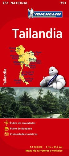 MAPA NATIONAL 751 TAILANDIA