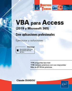 VBA PARA ACCESS (2019 Y MICROSOFT 365). CREE APLIC