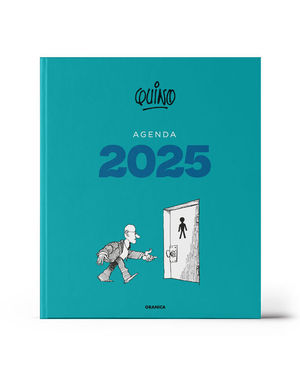 AGENDA 2025 QUINO ENCUADERNADA TURQUESA