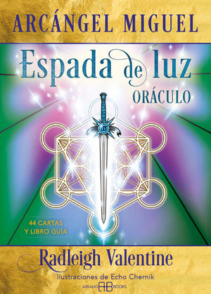 ARCANGEL MIGUEL. ESPADA DE LUZ. ORACULO (44 CARTAS Y LIBRO GUIA)