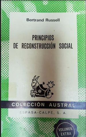 PRINCIPIOS DE RECONSTRUCCIN SOCIAL