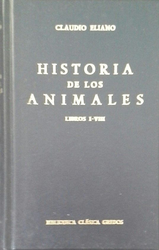 HISTORIA ANIMALES LIBROS I-VIII
