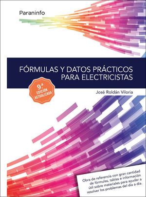 FRMULAS Y DATOS PRCTICOS PARA ELECTRICISTAS 9. EDICIN
