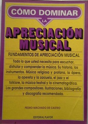 FUNDAMENTOS DE APRECIACIN MUSICAL