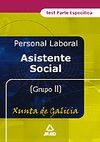 ASISTENTE SOCIAL DE LA XUNTA DE GALICA .TEST