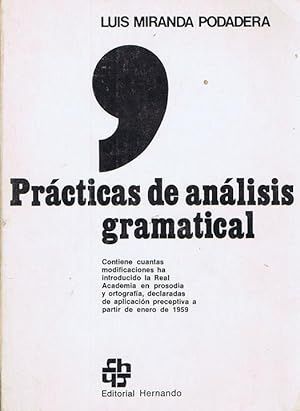 PRCTICAS DE ANLISIS GRAMATICAL