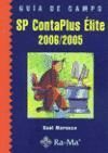GUIA DE CAMPO DE SP CONTAPLUS ELITE 2006/2005