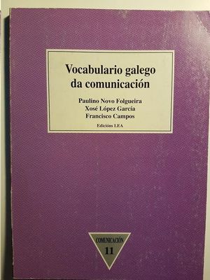 VOCABULARIO GALEGO DA COMUNICACIN