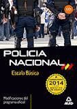 ESCALA BSICA DE POLICA NACIONAL. MODIFICACIONES DEL PROGRAMA OFICIAL - CONVOCA