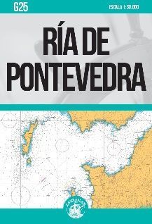 CARTA NAUTICA G25. RA DE PONTEVEDRA