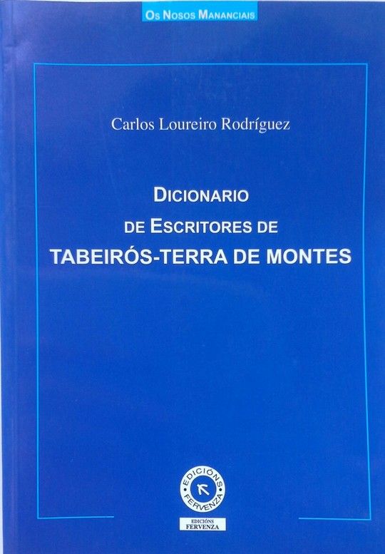 DICIONARIO DE ESCRITORES DE TABEIRS