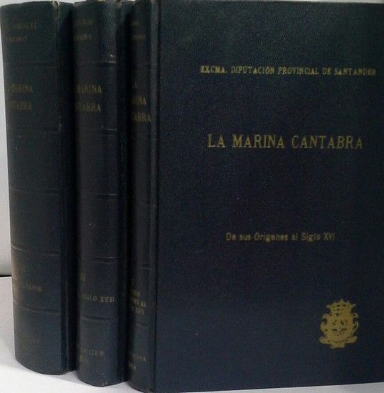 LA MARINA CANTABRA  3 TOMOS