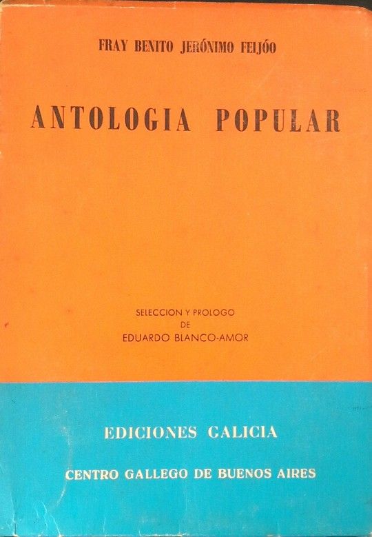 ANTOLOGA POPULAR, DE FRAY BENITO JERNIO FEIJOO