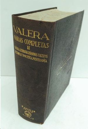OBRAS COMPLETAS II  VALERA