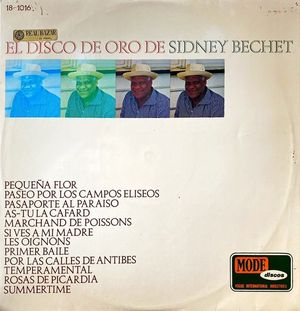 VINILO - EL DISCO DE ORO DE SIDNEY BECHET