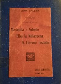 MARIQUITA Y ANTONIO - ELISA LA MALAGUEA - D. LORENZO TOSTADO