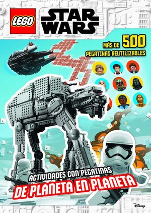 LEGO STAR WARS. ACTIVIDADES CON PEGATINAS. DE PLANETA EN PLANETA